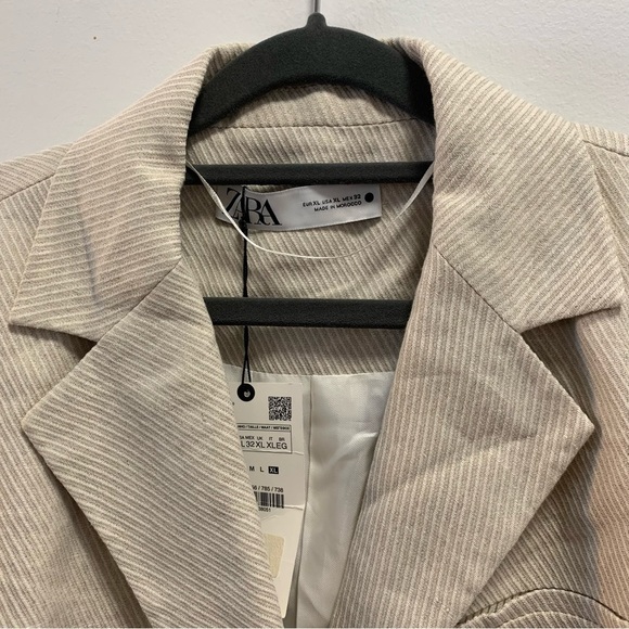 Zara SET Short Blazer & Pants Bloggers’ Favorite Rare Find Size XL - Picture 16 of 16